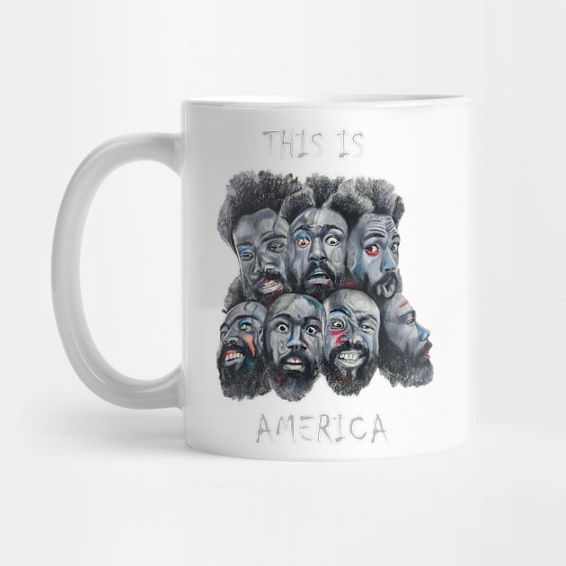 This Is America Faces by gypsyjoshua